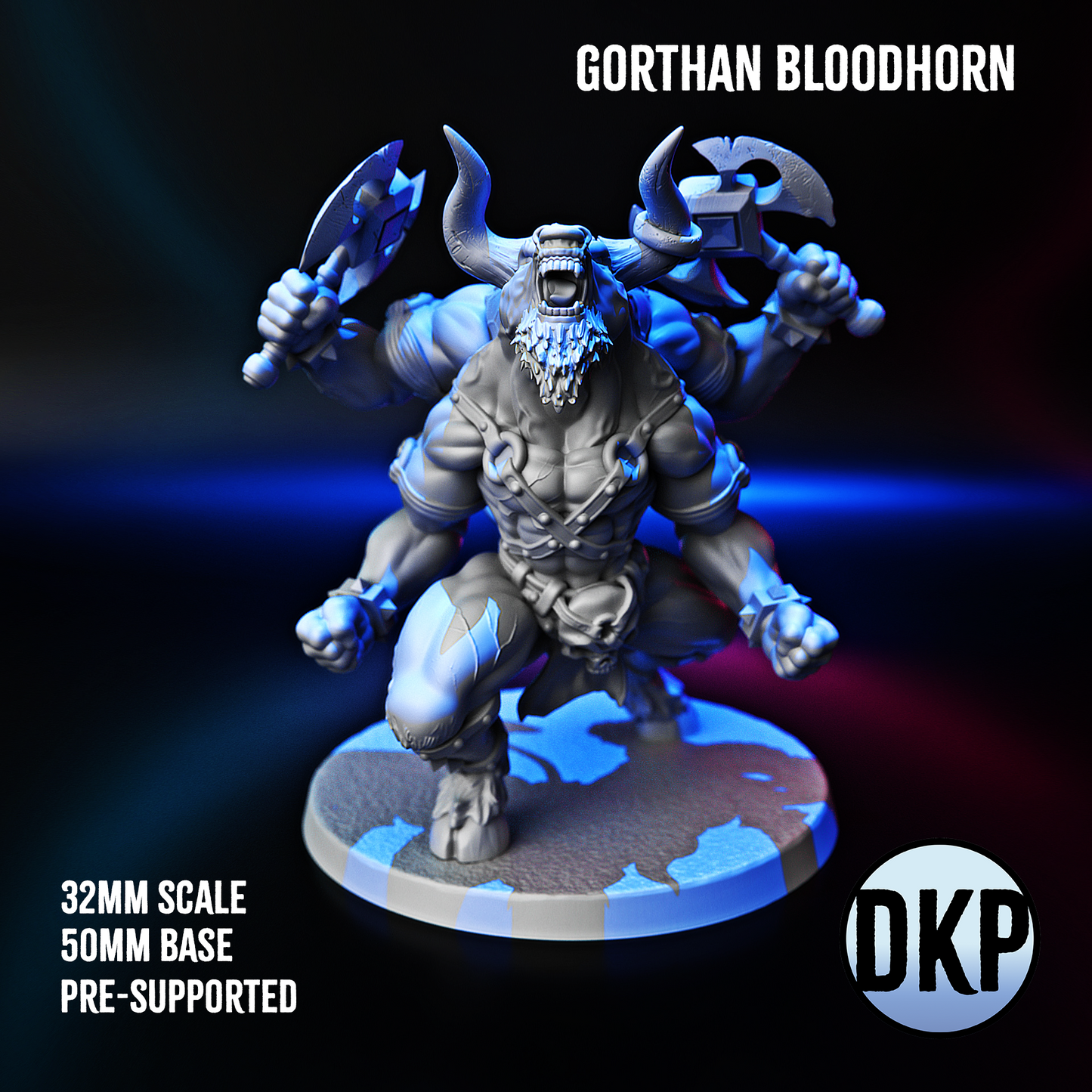 Gorthan Bloodhorn - The 4 Armed Minotaur