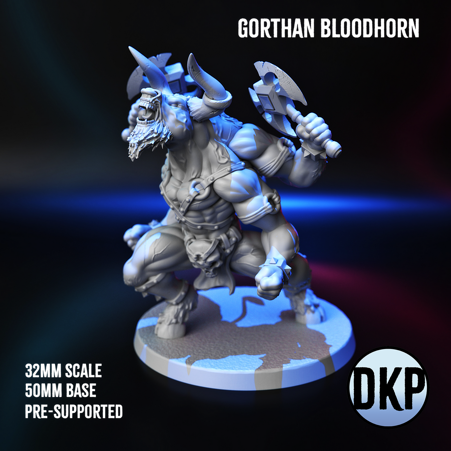 Gorthan Bloodhorn - The 4 Armed Minotaur